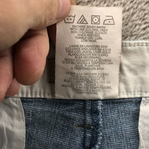 Lee Womens Capri Jeans Size 4P Straight Leg Blue Denim Casual Classic Summer - Picture 8 of 10